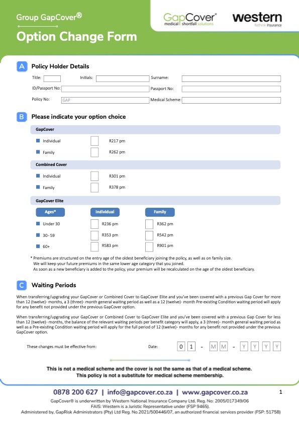 GapCover & Combined - GROUP - Option Change Form_2025